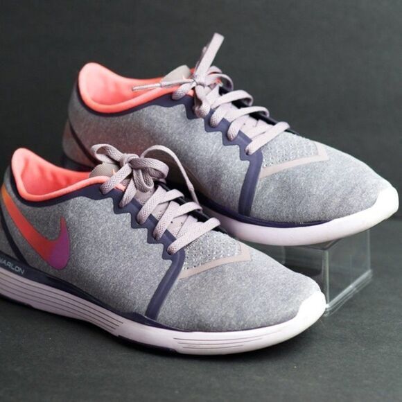 Nike Lunar Sculpt Purple Smoke/Hyper Violet Athletic Shoes Womens Size 11 - Picture 6 of 11